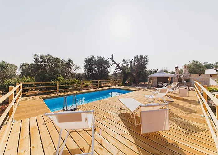 別荘 Trullo Isabella ランチャーノ